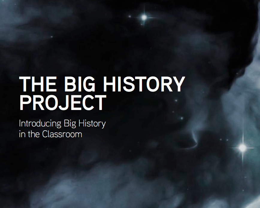 photo essay about big history